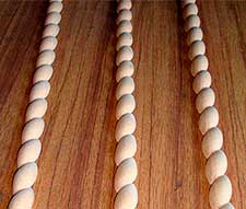 Косичка буковая прямая и угловая