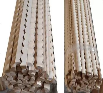 Купить деревянную косичку из бука в Харькове